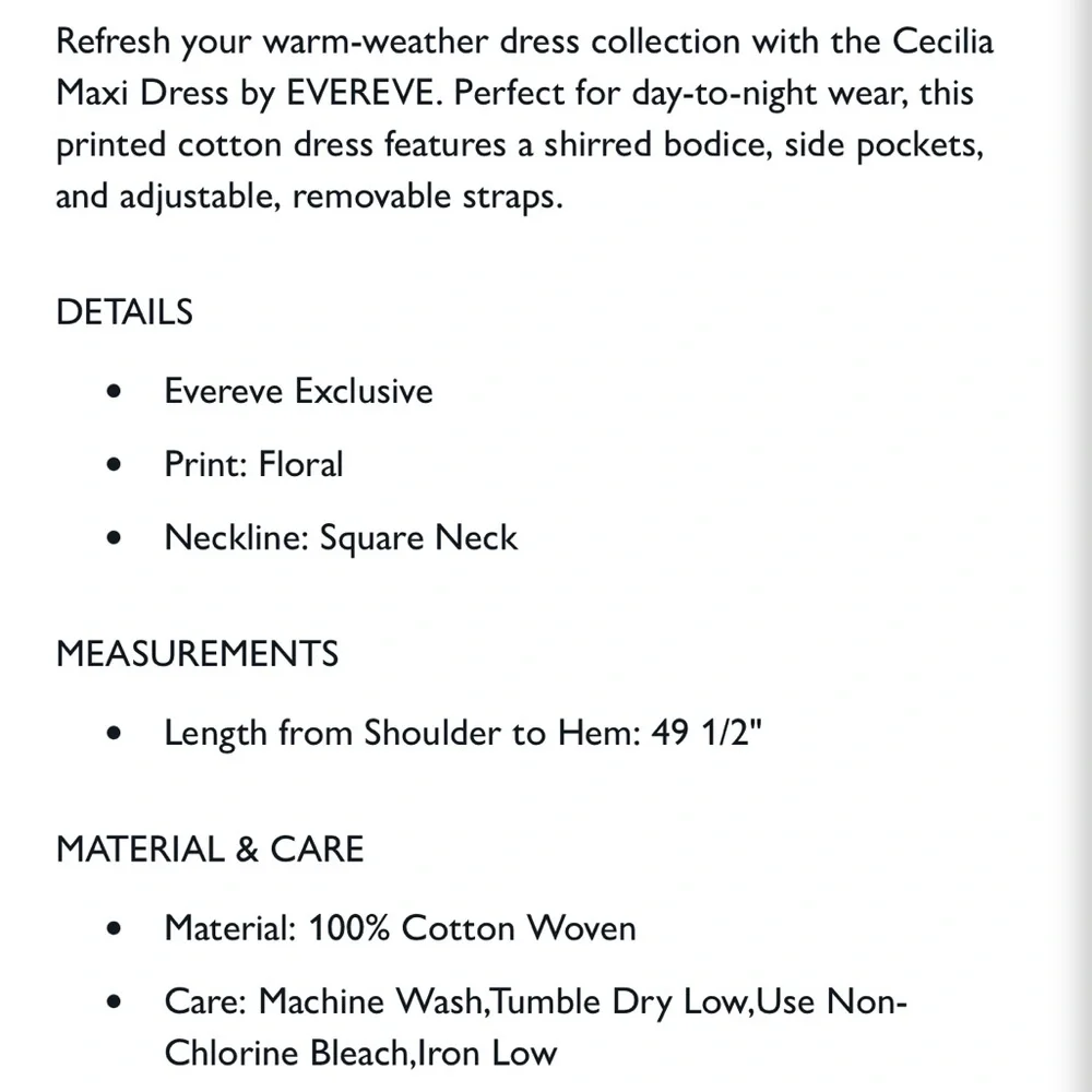 Like new Evereve Cecilia Brown and Cream Floral Midi Dress - Picture 6 of 8